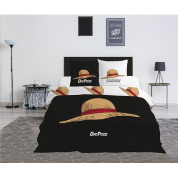 One Piece Hat double, double duvet cover 240×220cm, 65x65 cm