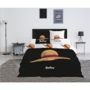 One Piece Hat double, double duvet cover 240×220cm, 65x65 cm