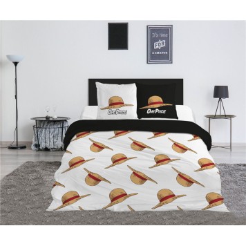 One Piece Hat double, double duvet cover 240×220cm, 65x65 cm
