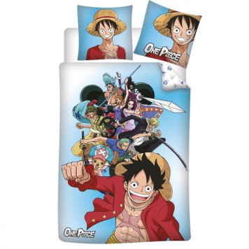 One Piece Pirate Rush bedding set 140×200cm, 63×63 cm microfibre
