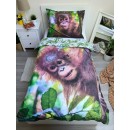 Orangutan bedding cover 140×200cm, 70×90 cm