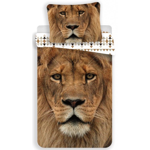 Lion Lion, bedding set 140×200cm, 70×90 cm