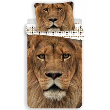 Lion Lion, bedding set 140×200cm, 70×90 cm