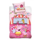 Peppa Pig Festival  bedding cover 140×200cm, 70×90 cm