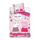 Peppa Pig Forever bedding set 140×200cm, 60x70 cm