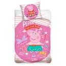 Peppa Pig bedding cover 140×200cm, 70×90 cm