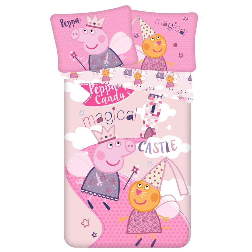 Peppa Pig bedding set 140×200cm, 70×90 cm