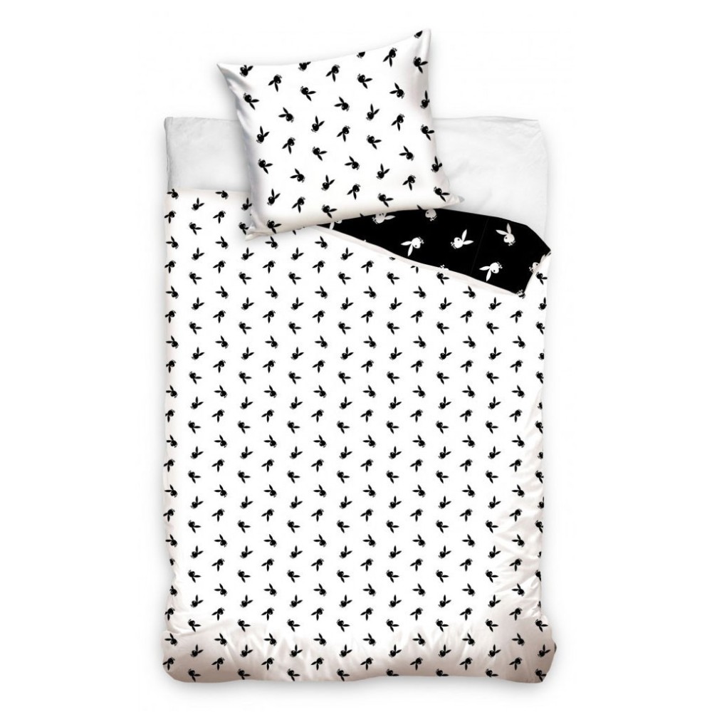 Playboy Monochrome bedding set 140×200cm, 70×90 cm