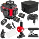 POZIOMICA LASEROWA LASER KRZYŻOWY 4D 360 ZIELONY RTPLK0036