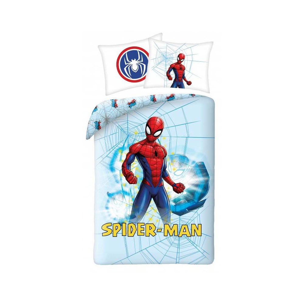 Spiderman Light bed linen 140×200cm, 70×90 cm