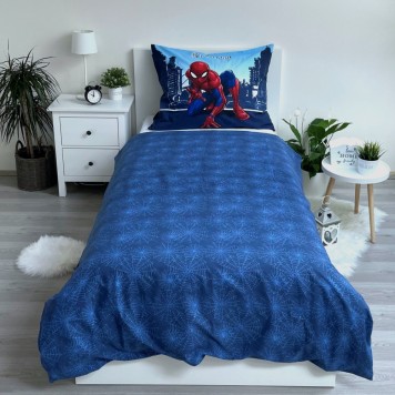 Spiderman Skyline bedding set 140×200cm, 70×90 cm