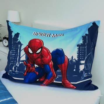 Spiderman Skyline bedding set 140×200cm, 70×90 cm