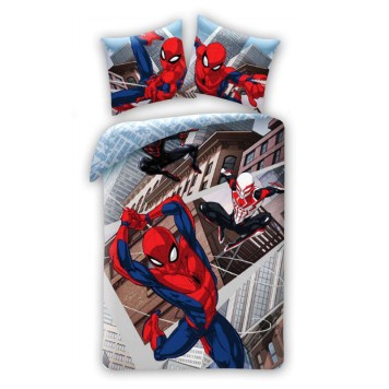 Spiderman Triplet bed linen 140×200cm, 70×90 cm