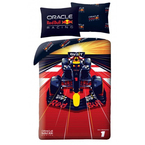 Car Racing Red Bull Bedding Set 140×200cm, 70×90 cm