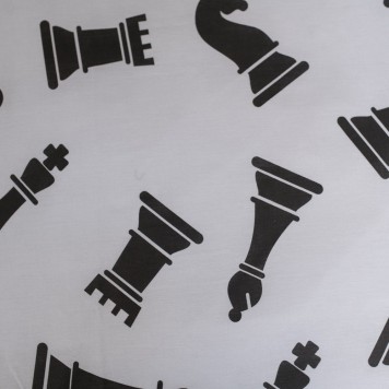 Sport Chess bedding set 140×200cm, 70×90 cm