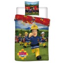 Fireman Sam Rescue Mission bedding set 140×200cm, 63×63 cm microfiber