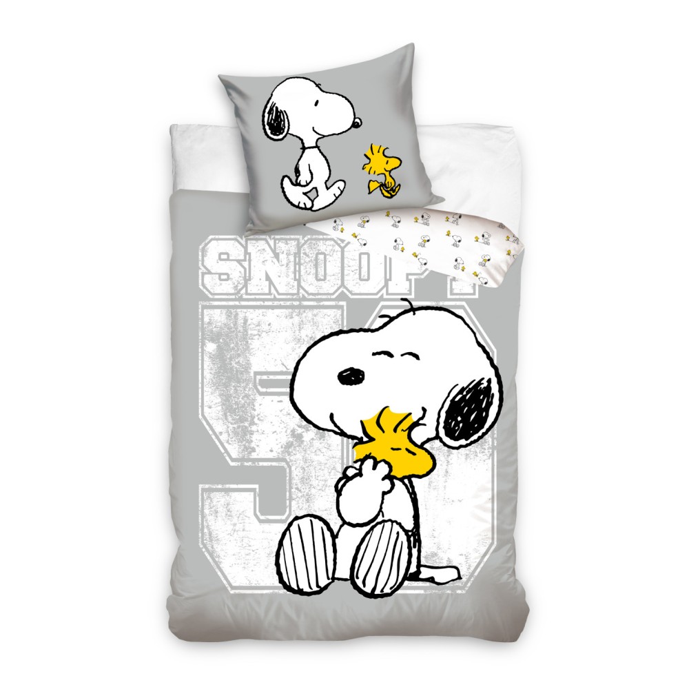 Snoopy Hug bedding cover 140×200cm, 70x90 cm