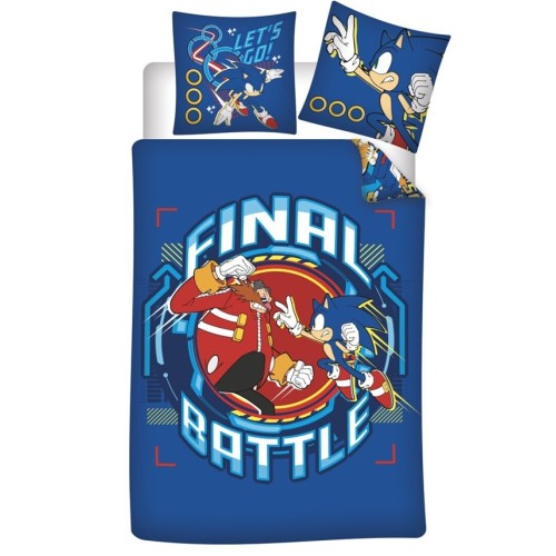 Sonic the Hedgehog Final Battle Sonic the Hedgehog bedding set 140×200cm, 65×65 cm
