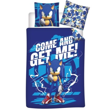 Sonic the Hedgehog Sonic the Hedgehog Bedding Set 140×200cm, 65×65 cm