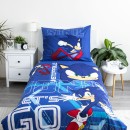 Sonic the Hedgehog Let's go Sonic the Hedgehog Bedding Set 140×200cm, 70×90 cm