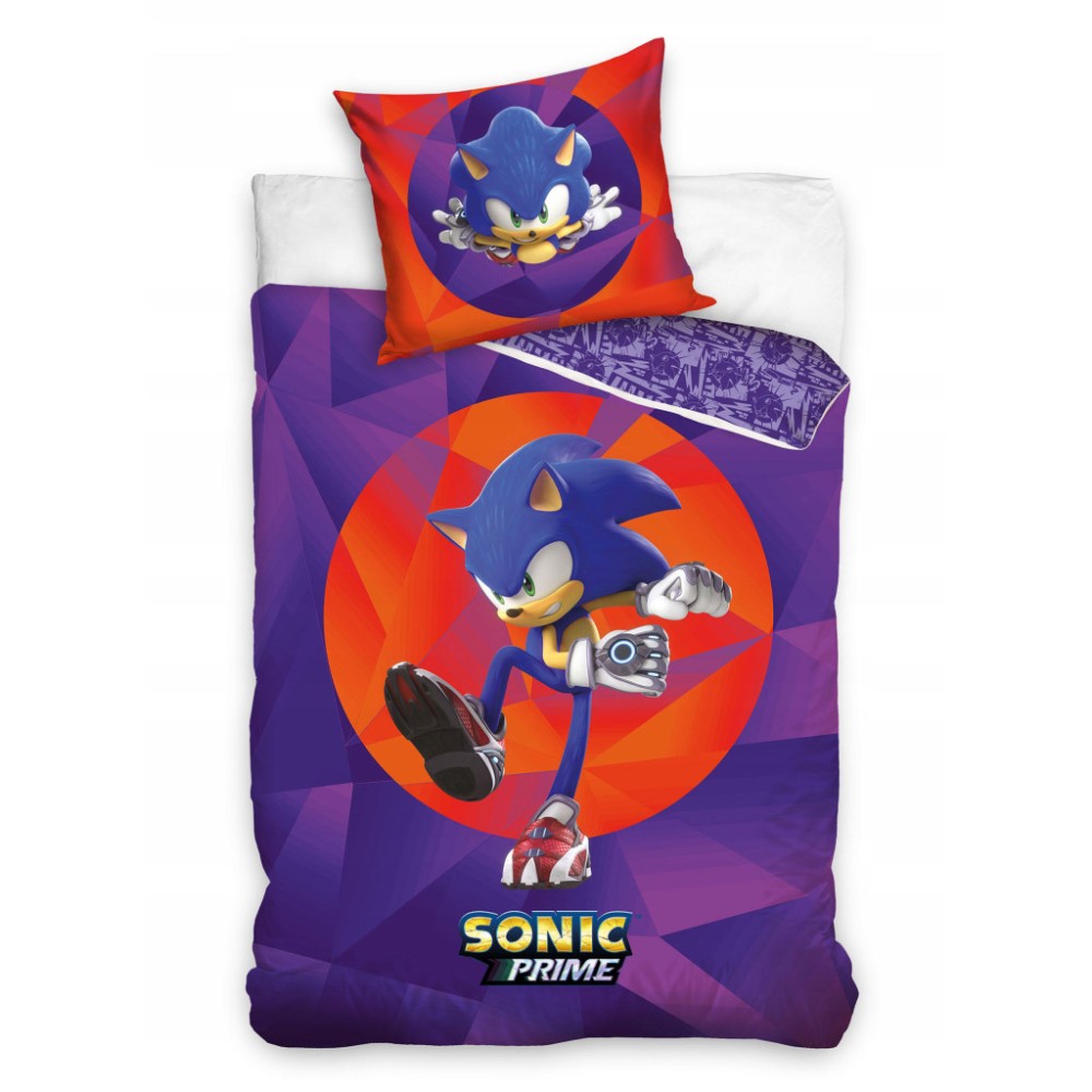 Sonic the Hedgehog Purple bedding set 140×200cm, 70×90 cm
