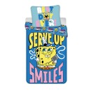 SpongeBob Serve Up bedding set 135×200cm, 80×80 cm