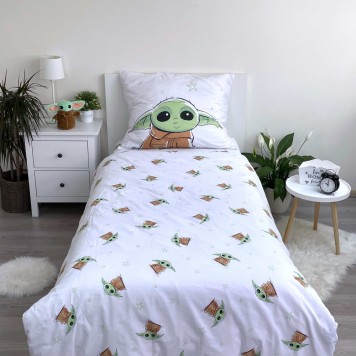 Star Wars Baby Yoda bedding set 140x200 cm, 70x90 cm
