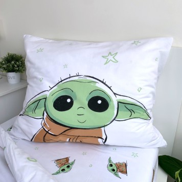 Star Wars Baby Yoda bedding set 140x200 cm, 70x90 cm