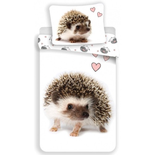 Hedgehog bedding set 140×200cm, 70×90 cm