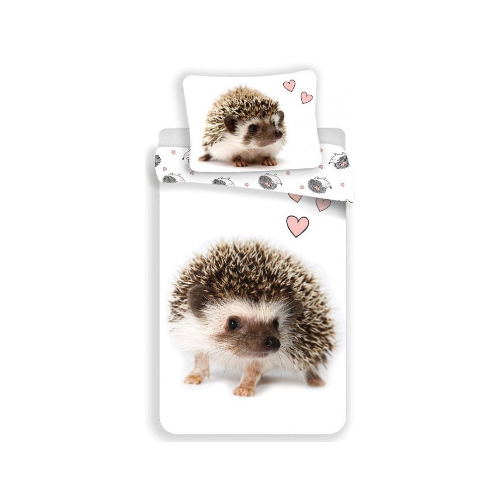Hedgehog bedding set 140×200cm, 70×90 cm