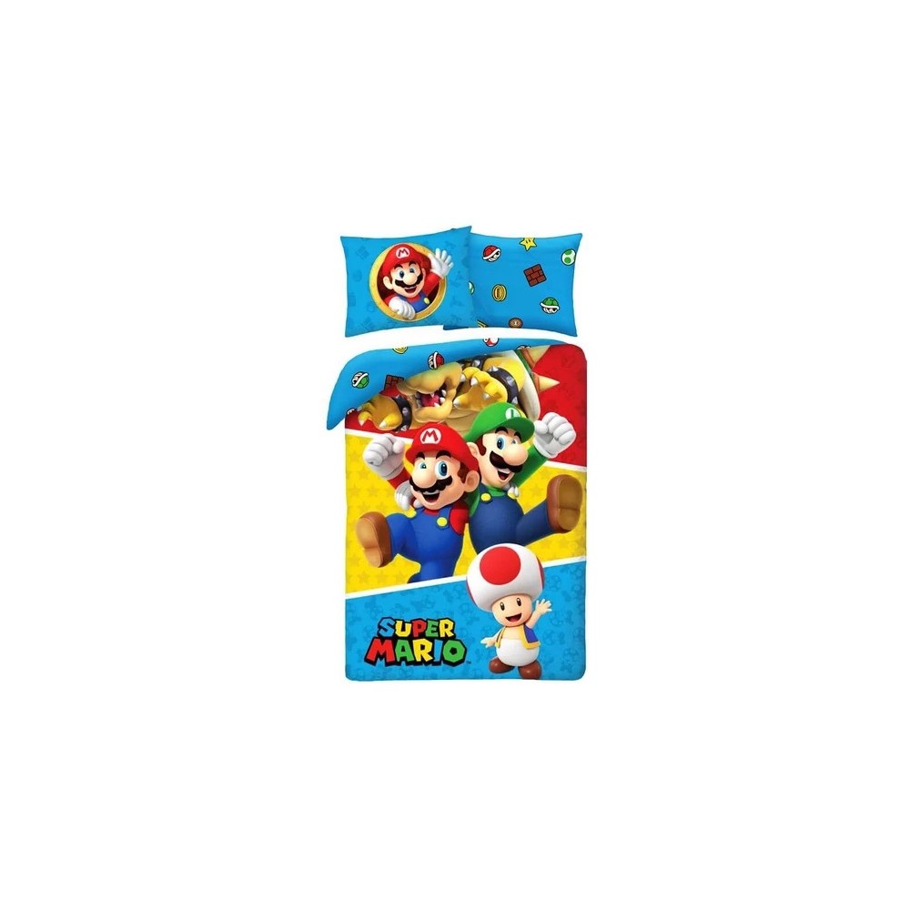 Super Mario Dreamland ágyneműhuzat 140×200cm, 70×90 cm