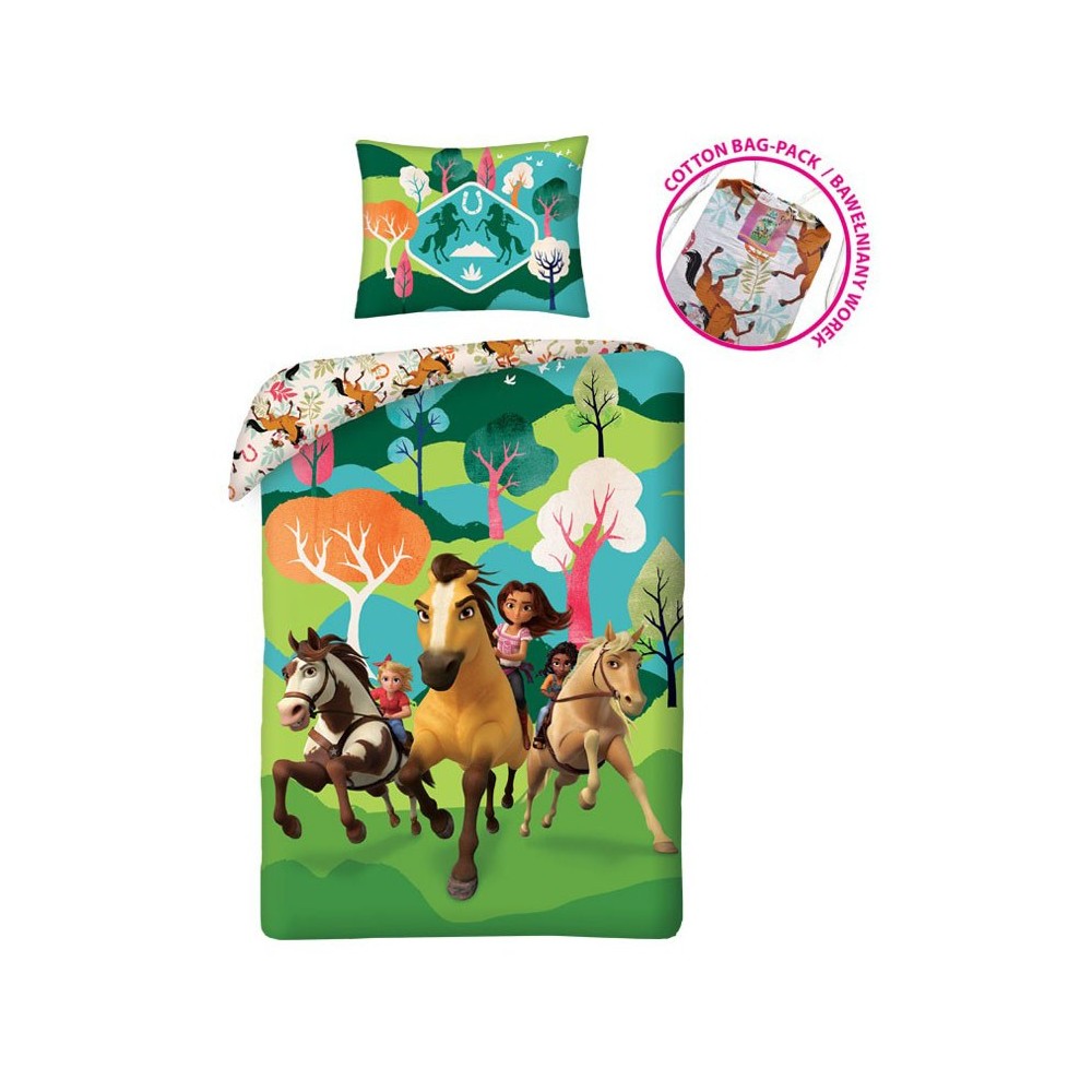 Spirit Gallop bedding cover 140×200cm, 70×90 cm