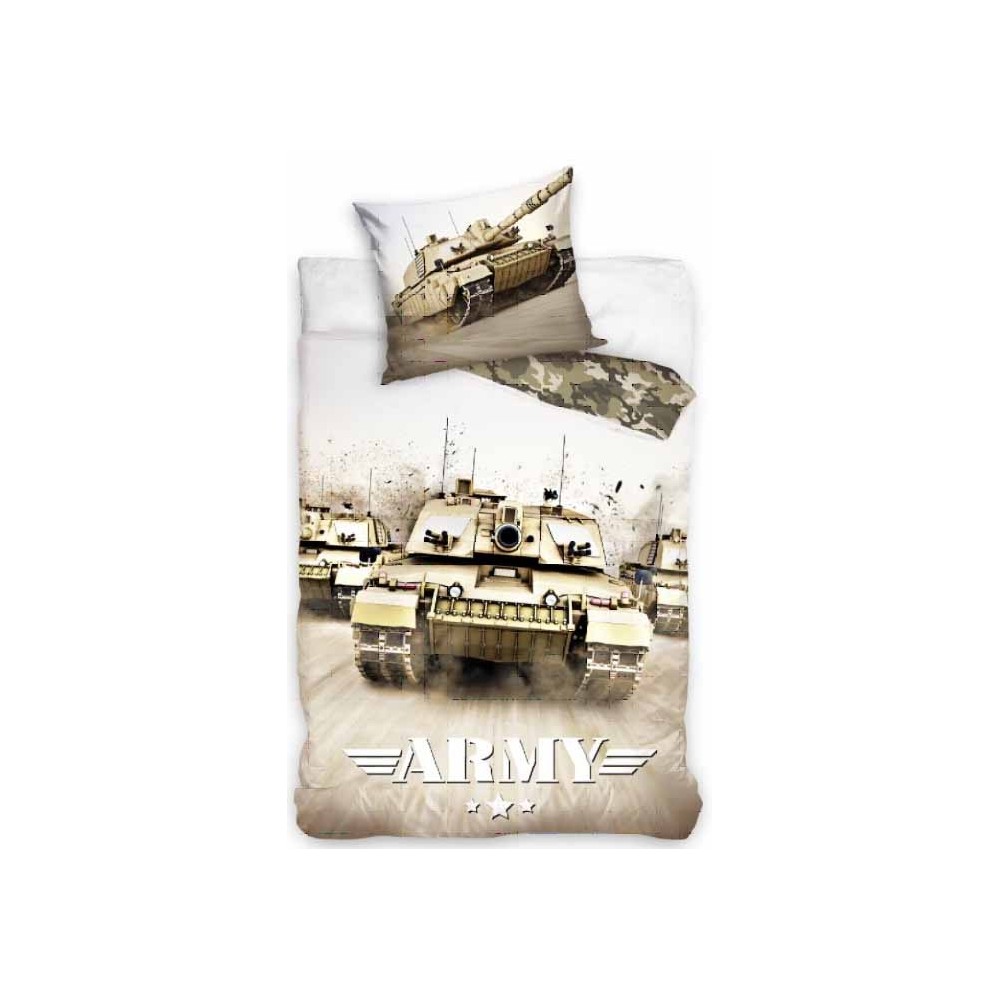 Tank Army Bedding cover 140×200cm, 70×90 cm