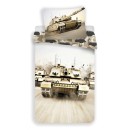 Tank Attack bedding set 140×200cm, 70×90 cm