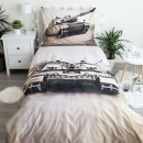 Tank Attack bedding set 140×200cm, 70×90 cm