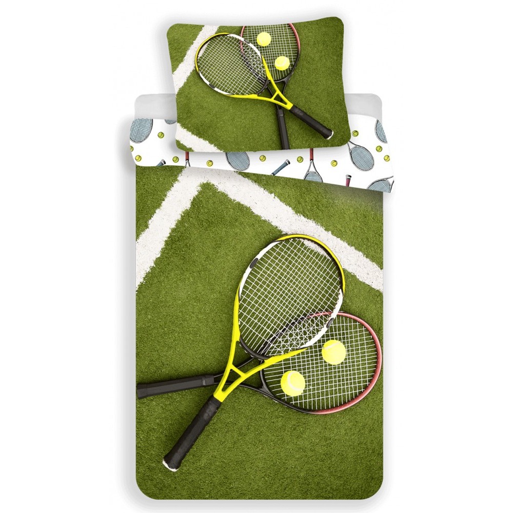 Sport Tennis Bedding Set 140×200cm, 70×90 cm