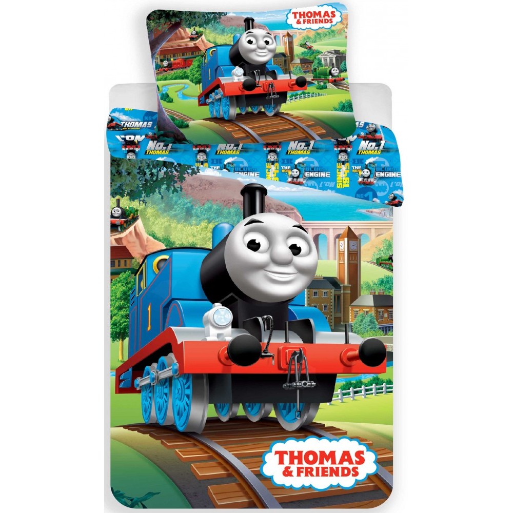 Thomas and Friends bedding cover 140×200cm, 70×90 cm