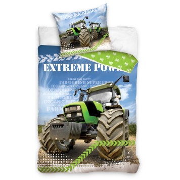 Tractor Extreme Power Bedding Set 140×200cm, 70×90 cm