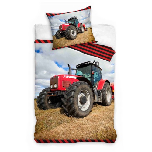 Tractor Field Work bedding set 140×200cm, 60×80 cm