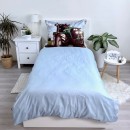 Tractor Green bedding set 140x200cm, 70x90 cm microfibre