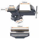 Imadło ŚLUSARSKIE 150 mm Obrotowe z Kowadłem 360 PM-IS-150T