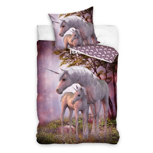 Animals Forest Unicorn Bedding Set 140×200cm, 70×90 cm