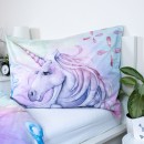 Unicorn Pastel Rainbow bedding set 140×200cm, 70×90 cm