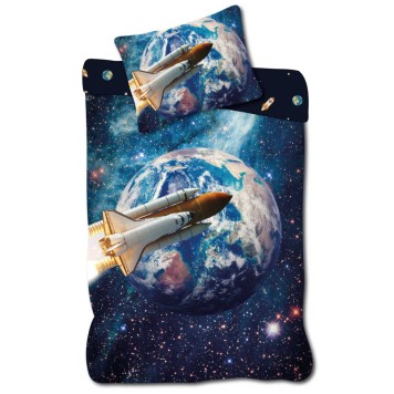 Astronaut Galactic Explorer bedding set 140×200cm, 70×90 cm
