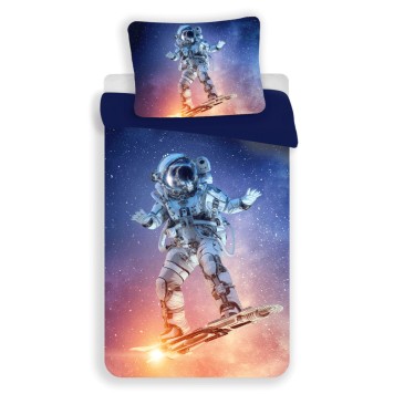 Astronaut Surf bed linen 140×200cm, 70x90 cm microfibre