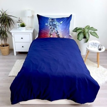 Astronaut Surf bed linen 140×200cm, 70x90 cm microfibre