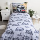 Train bedding cover 140×200cm, 70×90 cm