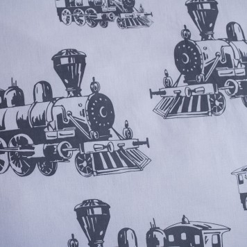 Train bedding cover 140×200cm, 70×90 cm