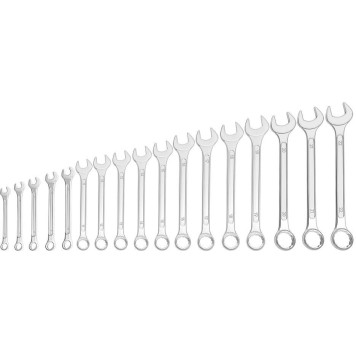 KLUCZE PŁASKO-OCZKOWE 17el. KD10923