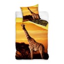 Giraffe Savanna bedding set 140×200cm, 70×90 cm